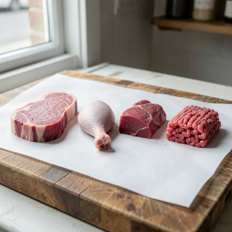 Quantite de viande par personne : le poids reel a commander